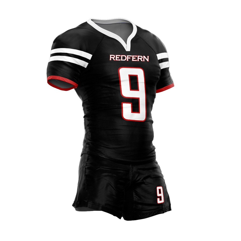 rugby uniforms black